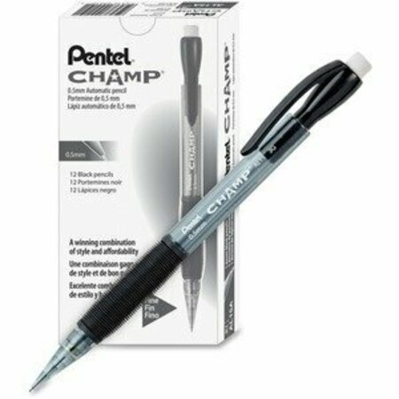 ESSELTE Pencil, Champ, 0.5Mm, Gy, 12PK PENAL15A